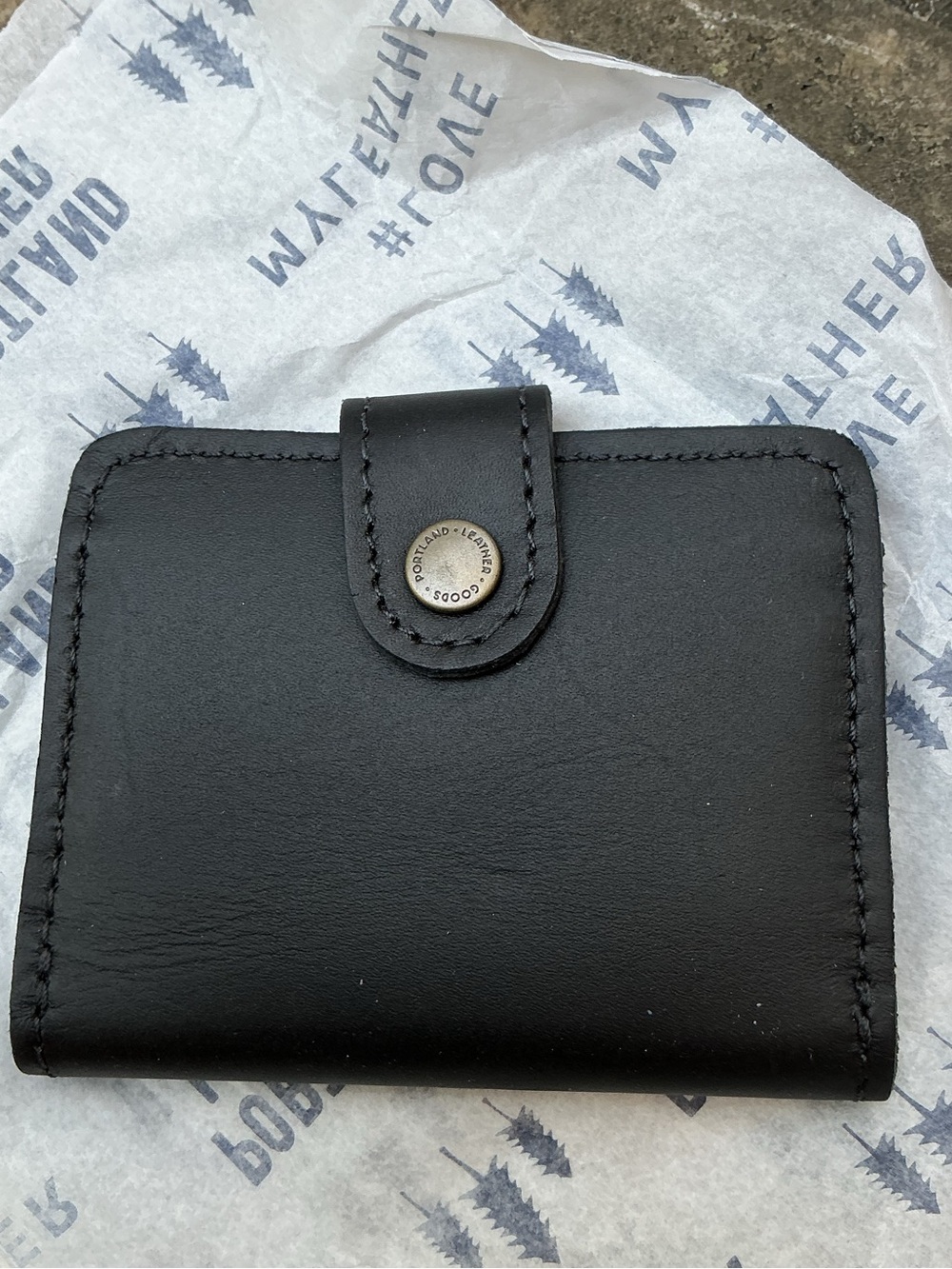 Portland Leather Goods MINI BIFOLD WALLET